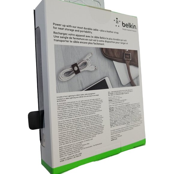 Belkin DuraTek Plus Lightning to USB-A Cable + Strap - Picture 8 of 8